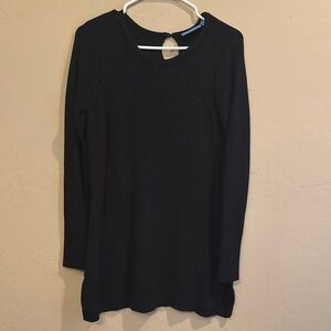 SimplyVera Black Knit Top